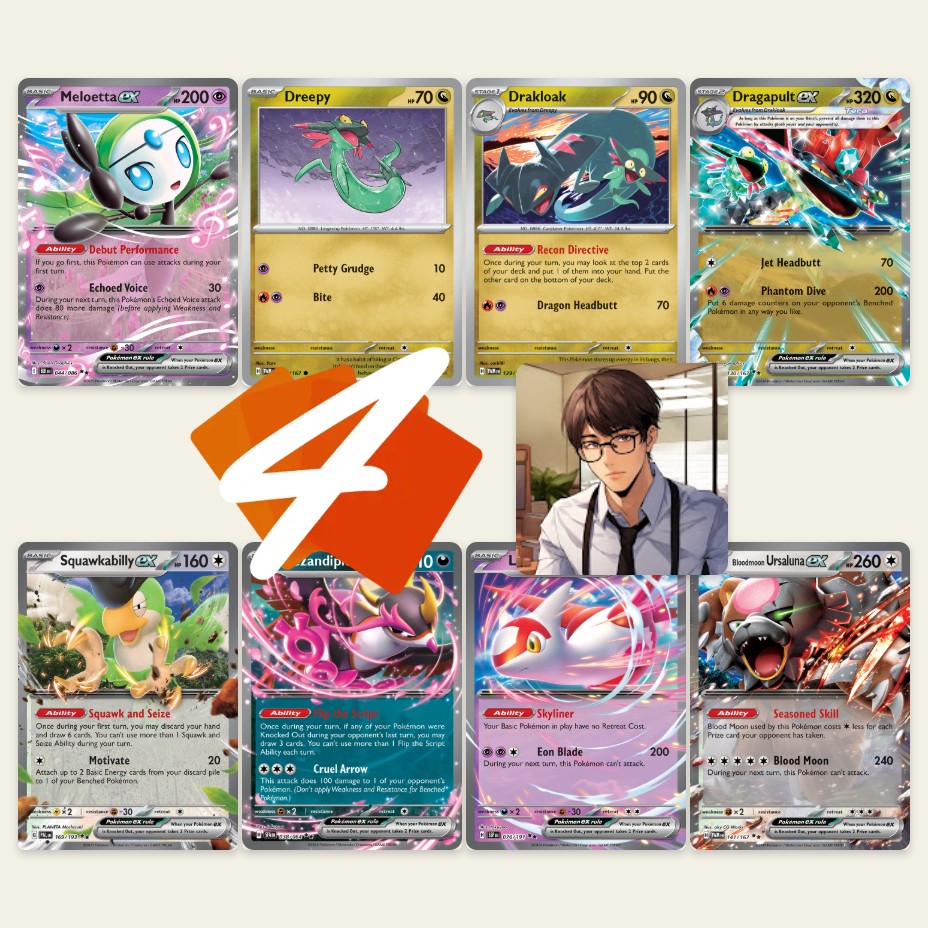 [PTCG Live] 5 Prizes Turn with Turbo Dragapult! Meloetta/Dragapult Decklist + Gameplay